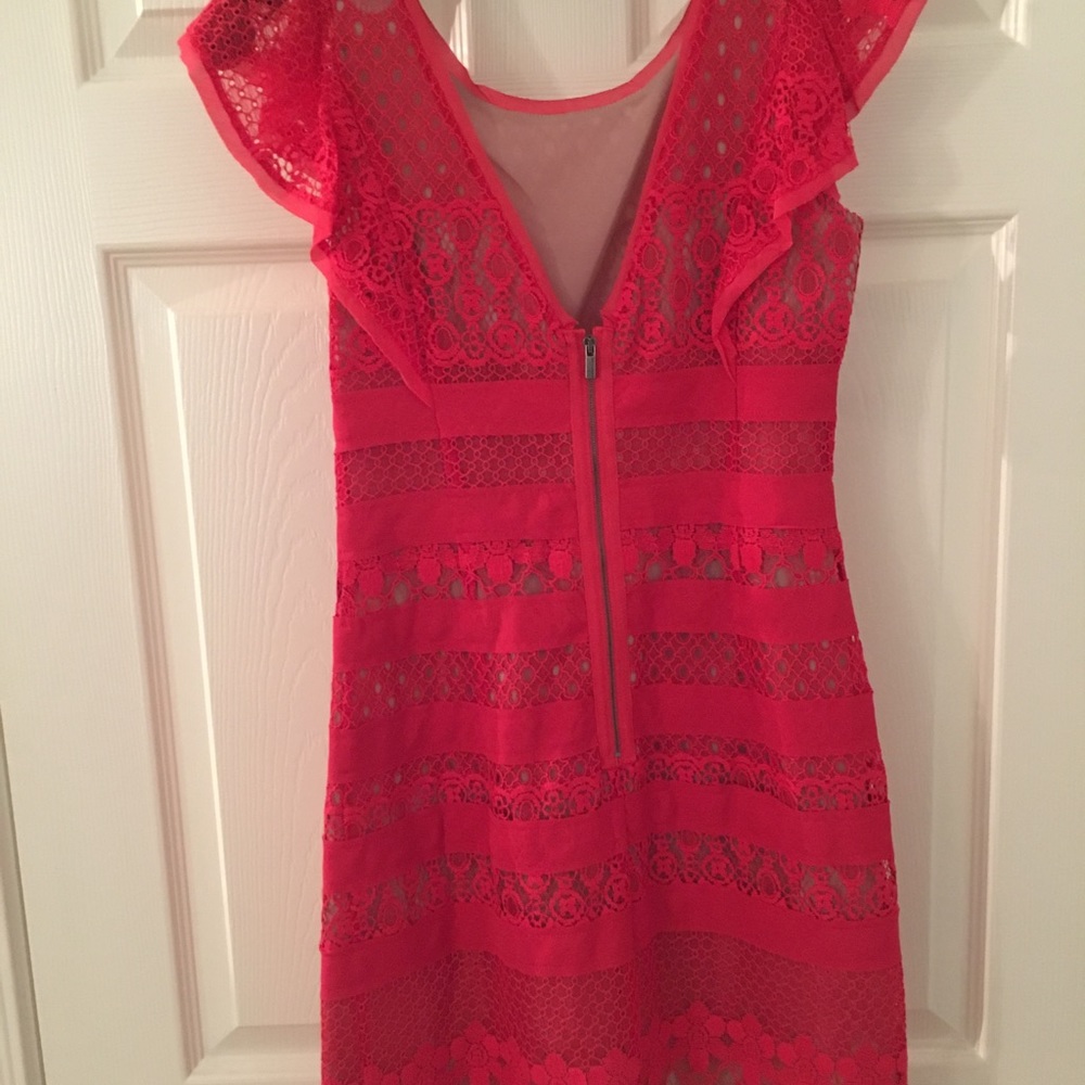 Coral BCBG Dress
